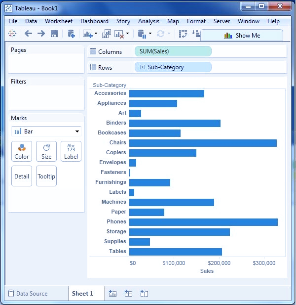 ایجاد Top Filters در Tableau - داده کاوی ویستا