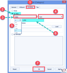 معرفی انواع فیلتر ها در Tableau - داده کاوی ویستا