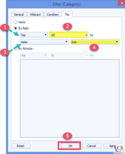 معرفی انواع فیلتر ها در Tableau - داده کاوی ویستا