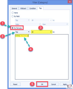 معرفی انواع فیلتر ها در Tableau - داده کاوی ویستا