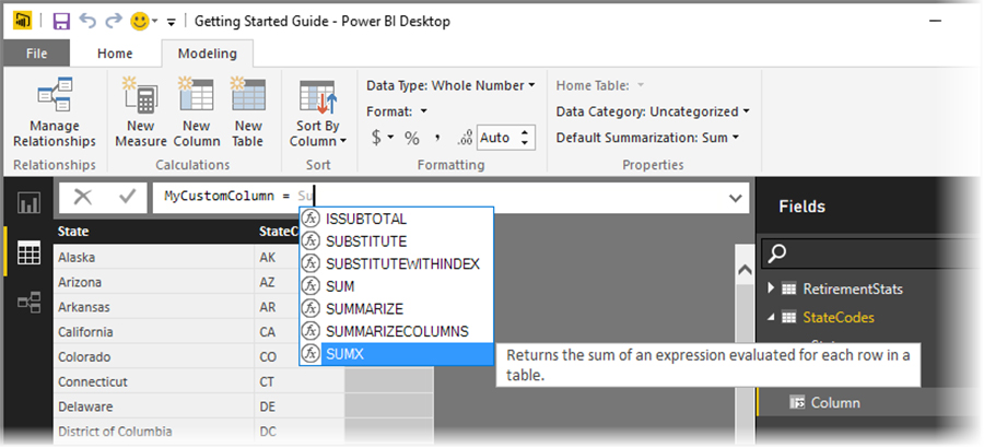 اصول DAX در Power BI Desktop - داده کاوی ویستا