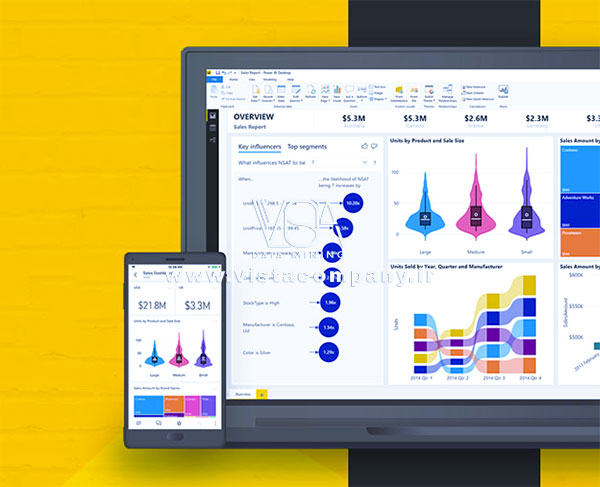 تفاوت و مقایسه Power BI Report Server و Power BI service - داده کاوی ویستا