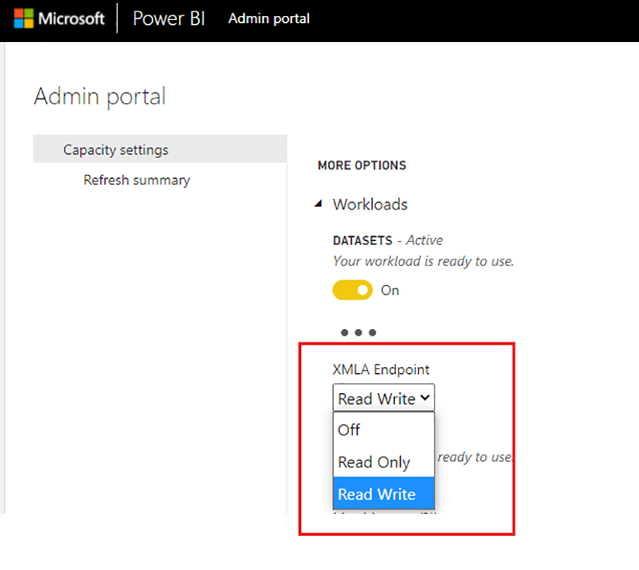 خواندن و نوشتن نقاط XMLA در Power BI Premium - داده کاوی ویستا