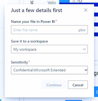 تعامل خودکار با گزارش های quick ایجاد شده در Power BI service - داده کاوی ویستا