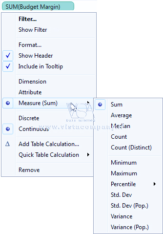 تجمیع داده‌ ها (Data Aggregation) در تبلو - داده کاوی ویستا
