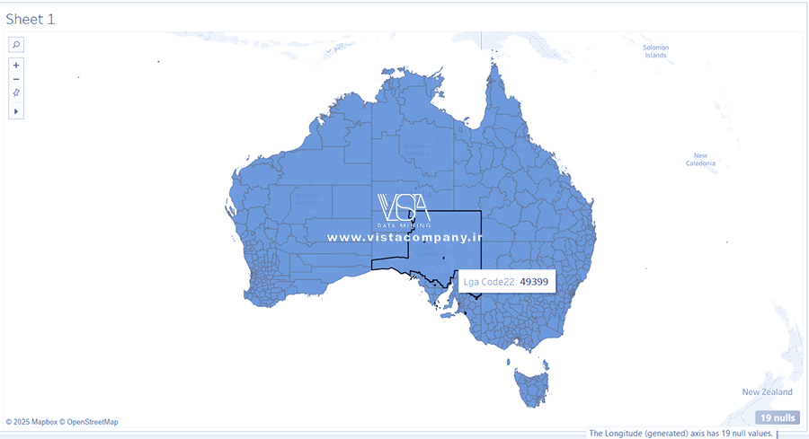 نحوه بارگذاری و مشاهده فایل‌های Shapefile در Tableau- داده کاوی ویستا