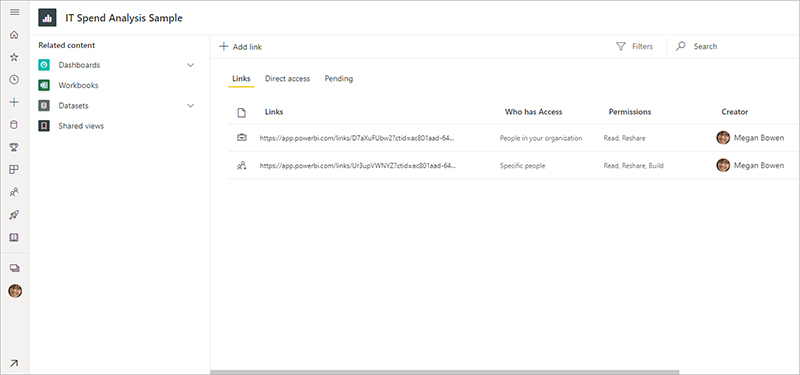 مدیریت مجوز ها و دسترسی ها در Power BI - داده کاوی ویستا