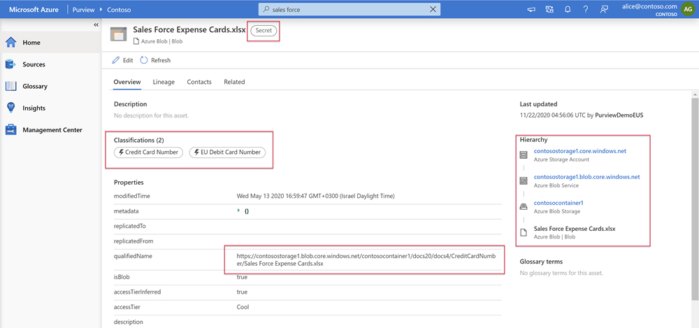 نحوه برچسب گذاری خودکار داده ها در Azure Purview - داده کاوی ویستا
