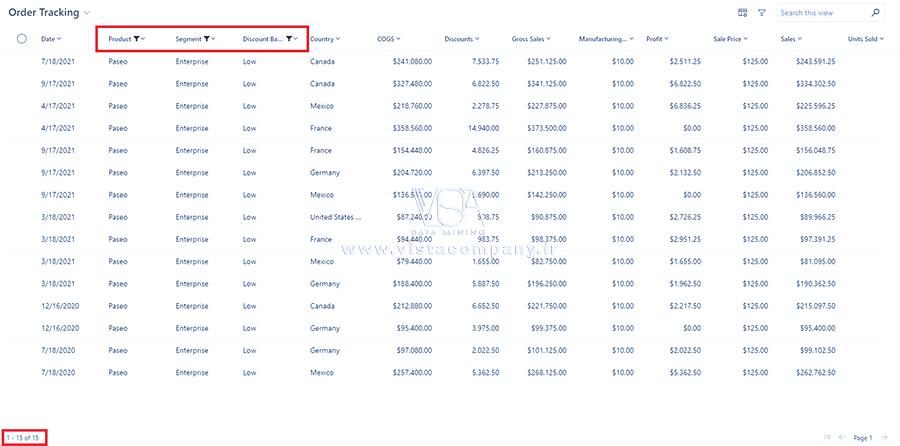 ویژوال داده ها با برنامههای Power Apps و Dynamics 365 در Power BI - داده کاوی ویستا