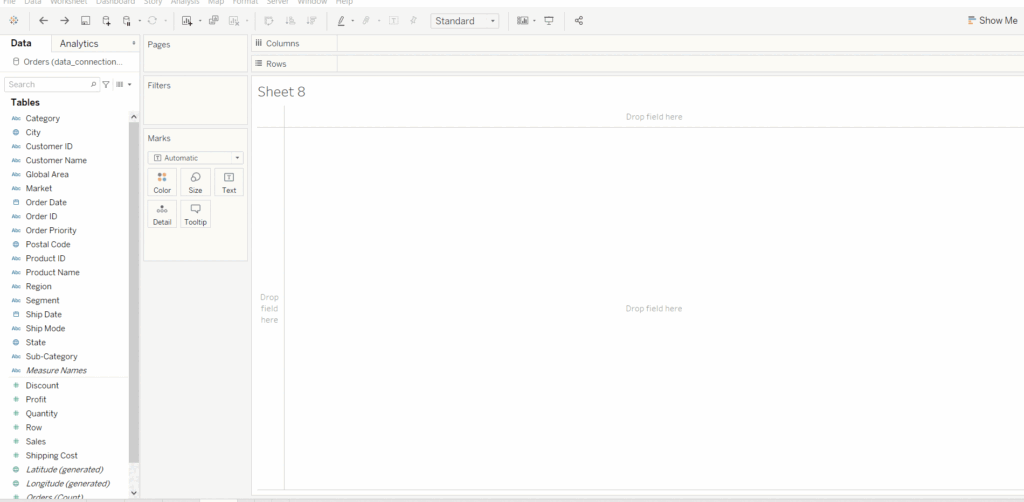 ابر کلمات (Word Cloud) در Tableau - داده کاوی ویستا