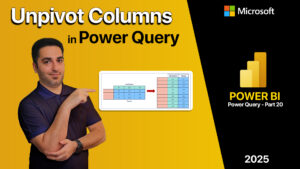 Unpivot Columns in Power Query